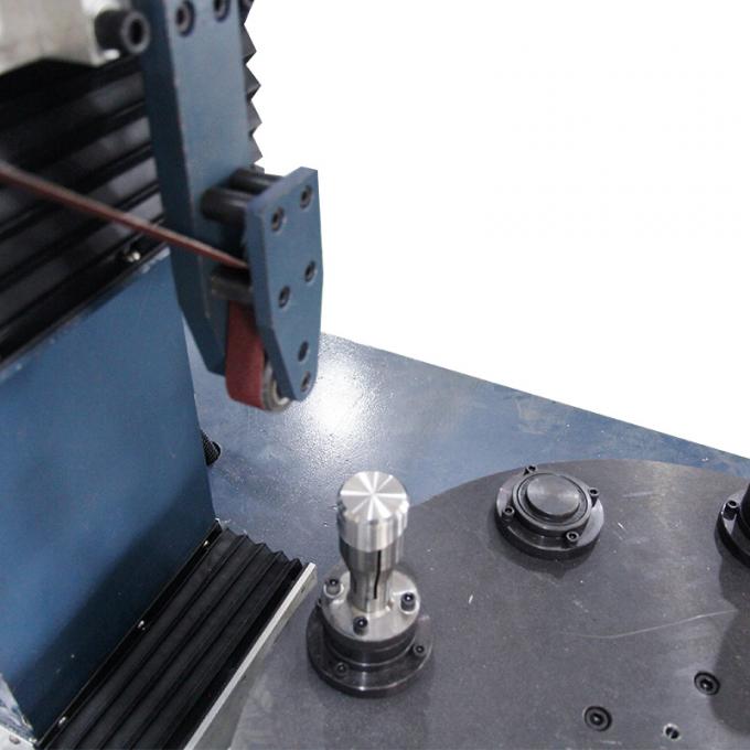 No.4 پوشش بیرونی فلز صنعتی دو سر شسته شدن دیسک پولیش ماشین سیم کش ماشین برای سیم فولاد 7