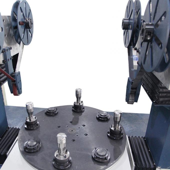 No.4 پوشش بیرونی فلز صنعتی دو سر شسته شدن دیسک پولیش ماشین سیم کش ماشین برای سیم فولاد 6