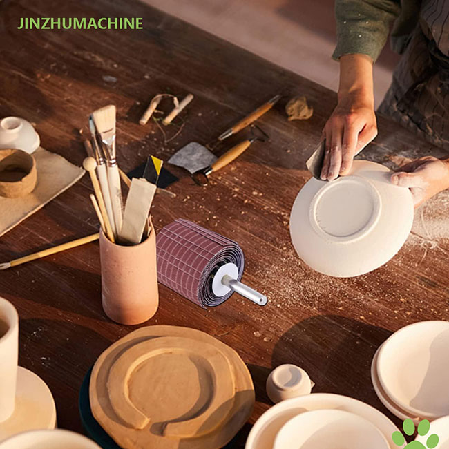 چرخ های فلپ بادوام مواد مصرفی پرداخت پارچه سنباده 250*50 میلی متر دانه 240 چرخ فلپ سیم ساینده برای سنگ زنی و پرداخت 9