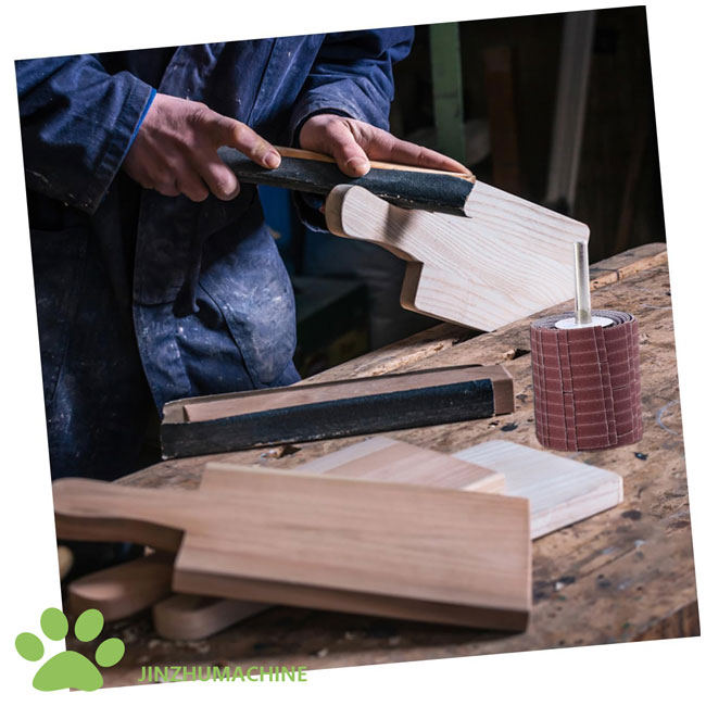 چرخ های فلپ بادوام مواد مصرفی پرداخت پارچه سنباده 250*50 میلی متر دانه 240 چرخ فلپ سیم ساینده برای سنگ زنی و پرداخت 13