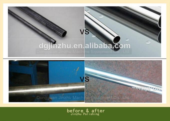 دستگاه پولیش اتوماتیک لوله/تیوب فلزی برای پرداخت سطح با پرداخت سیم مویی 8k آینه ای برای پرداخت مربع/گرد 5