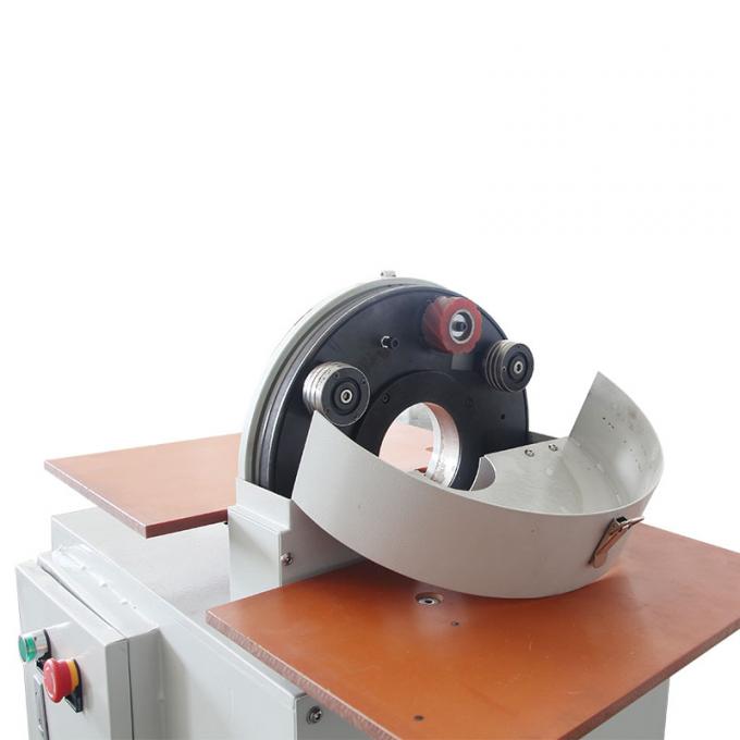 ماشین پولیش لوله گرد با موتور اصلی 2.2kw و سرعت خطی 17m / s از کمربند خیس کننده 5