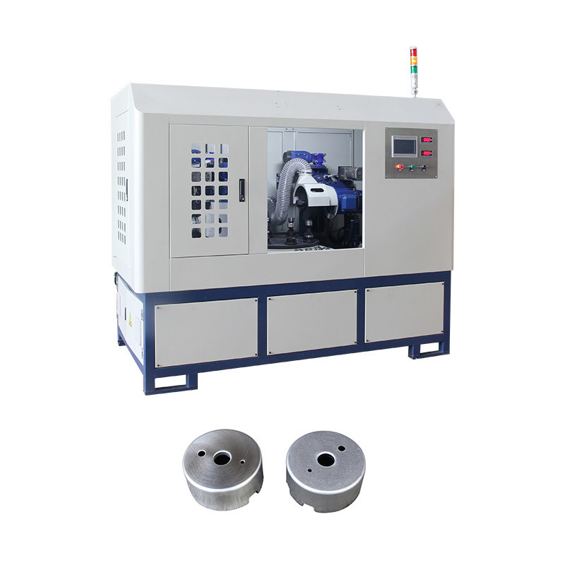 فلز استوانه ای اتوماتیک فلز چهار ایستگاه دیسک Cnc آینه Cnc ابزار آسیاب الکترو پولیشینگ ماشین برای فولاد ضد زنگ