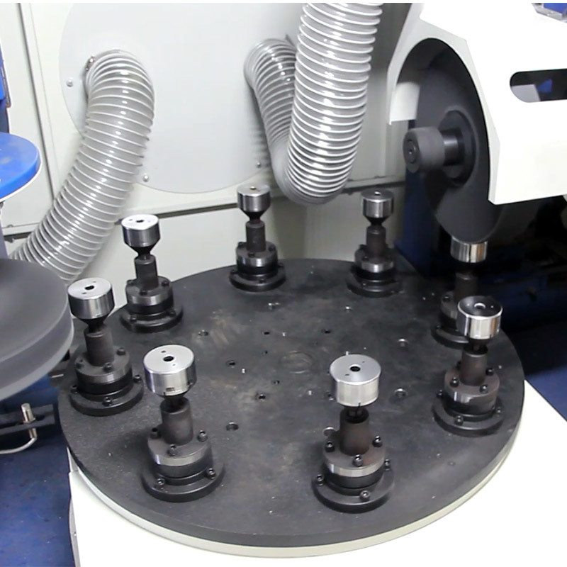 فلز استوانه ای اتوماتیک فلز چهار ایستگاه دیسک Cnc آینه Cnc ابزار آسیاب الکترو پولیشینگ ماشین برای فولاد ضد زنگ