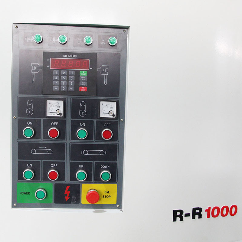 کمربند ماسه اتوماتیک Rr1000mm ورق کار گسترده فلز ماسه کشی ماشین Deburring کمربند پولیش