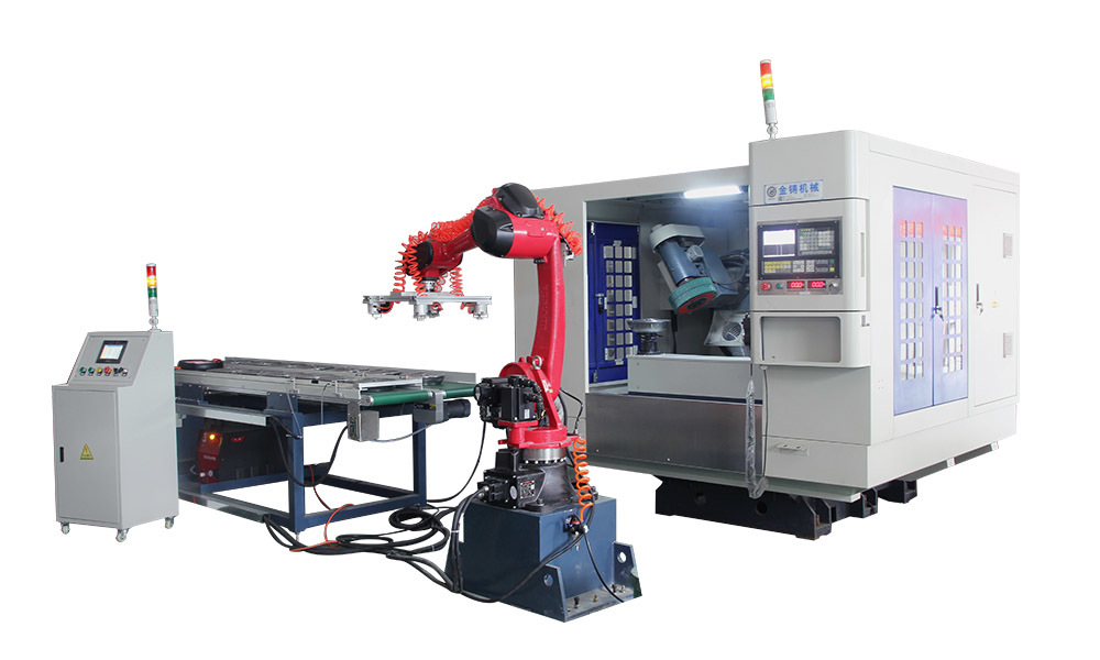 JINZHU CNC 5 محور پولیشینگ ماشین Cnc سطح 5 محور ابزار پولیشینگ فلز ماشین چرخ دار Cnc برای فلز