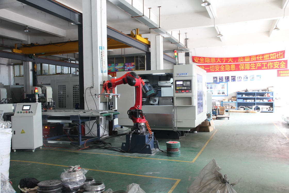 JINZHU CNC 5 محور پولیشینگ ماشین Cnc سطح 5 محور ابزار پولیشینگ فلز ماشین چرخ دار Cnc برای فلز