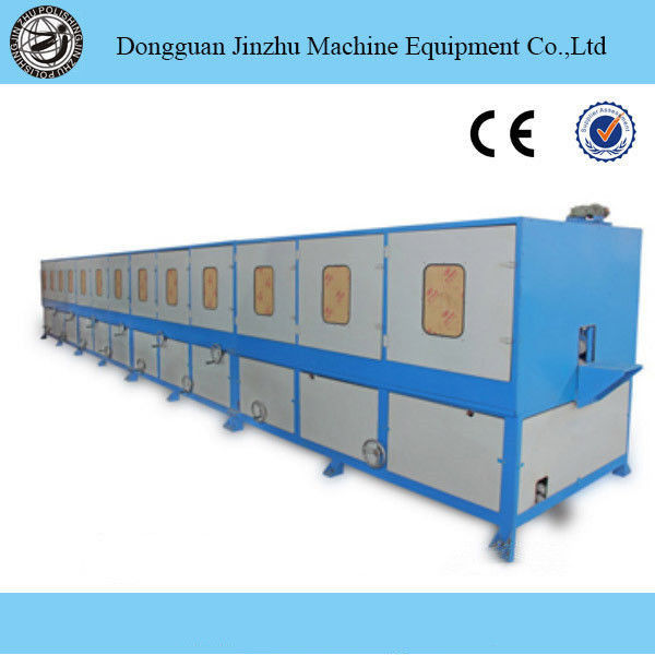 دستگاه پولیش لوله صنعتی SS 5.5kw*10 8.8*1.15*1.8m اندازه دستگاه